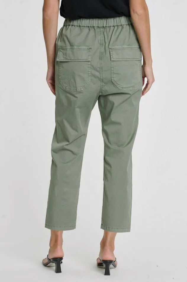Pistola Denim Lainey Drop Crotch Pull On Pant 8211 Colonel Women Pants