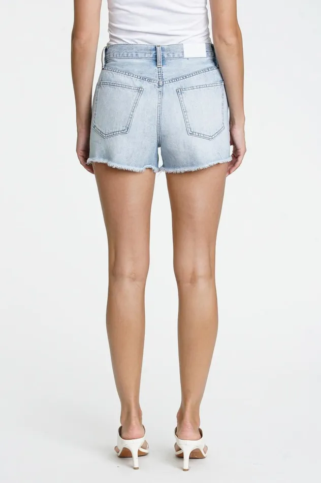 Pistola Denim Nova High Rise Relaxed Cut Off 8211 Cloud Nine Women Denim