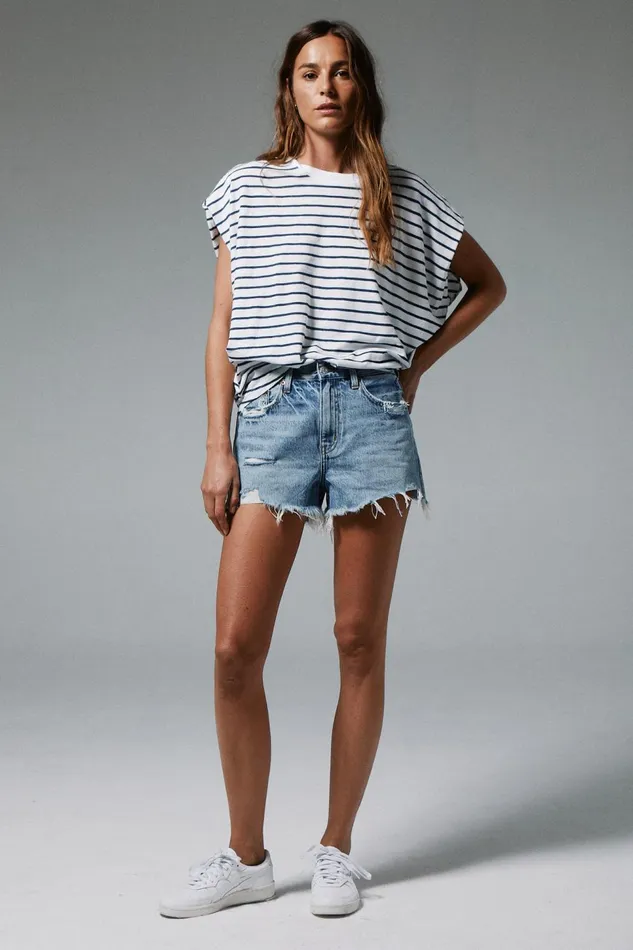 Pistola Denim Nova Relaxed High Rise Cut Off 8211 Bowery Women Denim