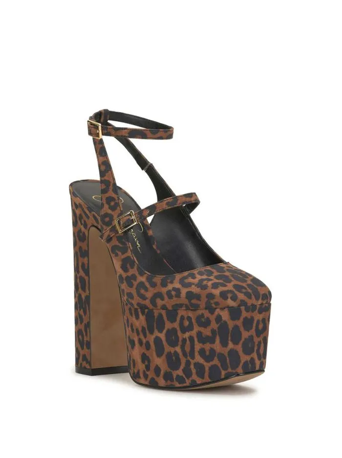 Platforms Shoes Jessica Simpson Pialley Platform Pump In Safari Leopard