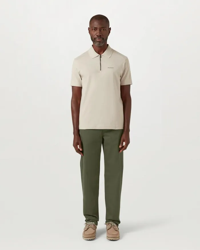 Polo Shirts Men Belstaff Alloy Polo Stone Beige Polo Shirts Men Belstaff Alloy Polo Stone Beige