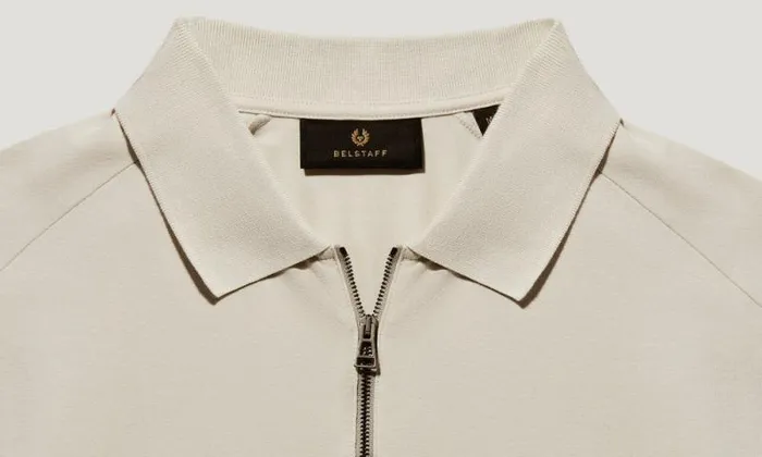 Polo Shirts Men Belstaff Alloy Polo Stone Beige Polo Shirts Men Belstaff Alloy Polo Stone Beige
