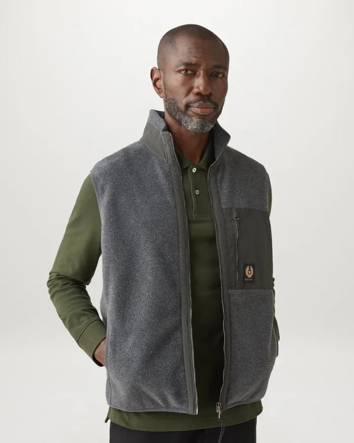 Polo Shirts Men Belstaff Belstaff Long Sleeved Polo Tile Green