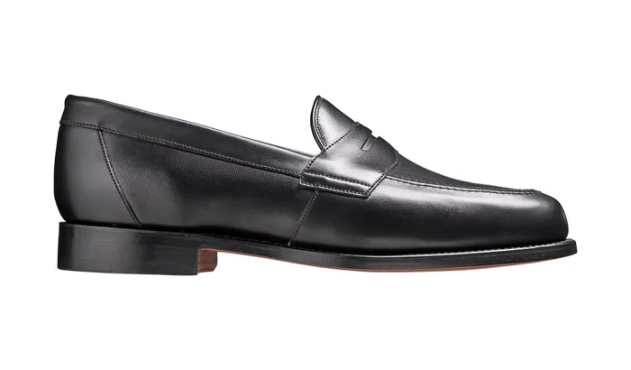 Portsmouth 8211 Black Calf Men Barker Shoes Mens Loafers