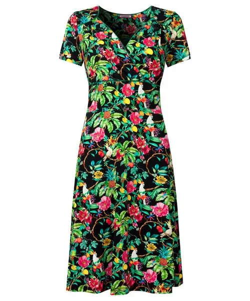 Pretty Parrot Jersey Dress Multi Apparel Dresses Joebrowns Pretty Parrot Jersey Dress Multi Apparel Dresses Joebrowns