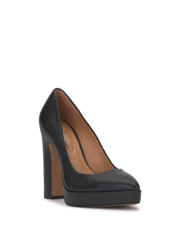 Pumps Shoes Jessica Simpson Glynis Platform Pump In Black Silk