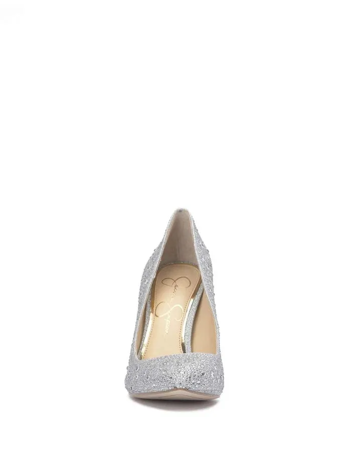 Pumps Shoes Jessica Simpson Pembe Classic Pump In Silver