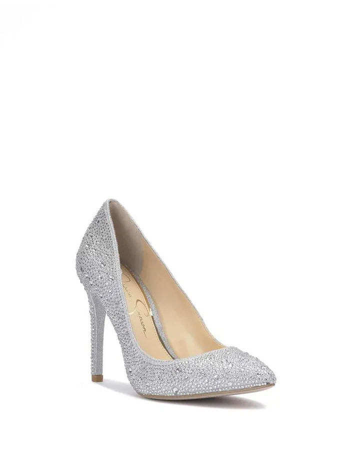 Pumps Shoes Jessica Simpson Pembe Classic Pump In Silver