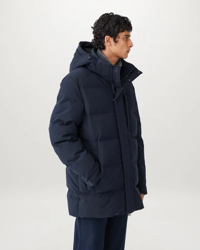 Quilt and Down Jackets Men Belstaff Pendulum Jacket Dark Ink Quilt and Down Jackets Men Belstaff Pendulum Jacket Dark Ink