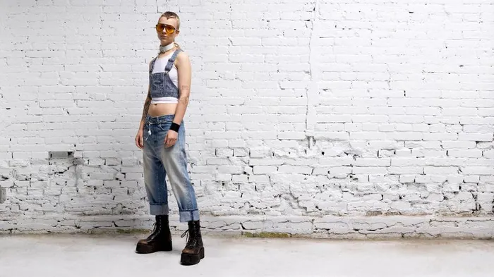 R13 Drop Women TAILORED DROP 8211 TURNER BLUE