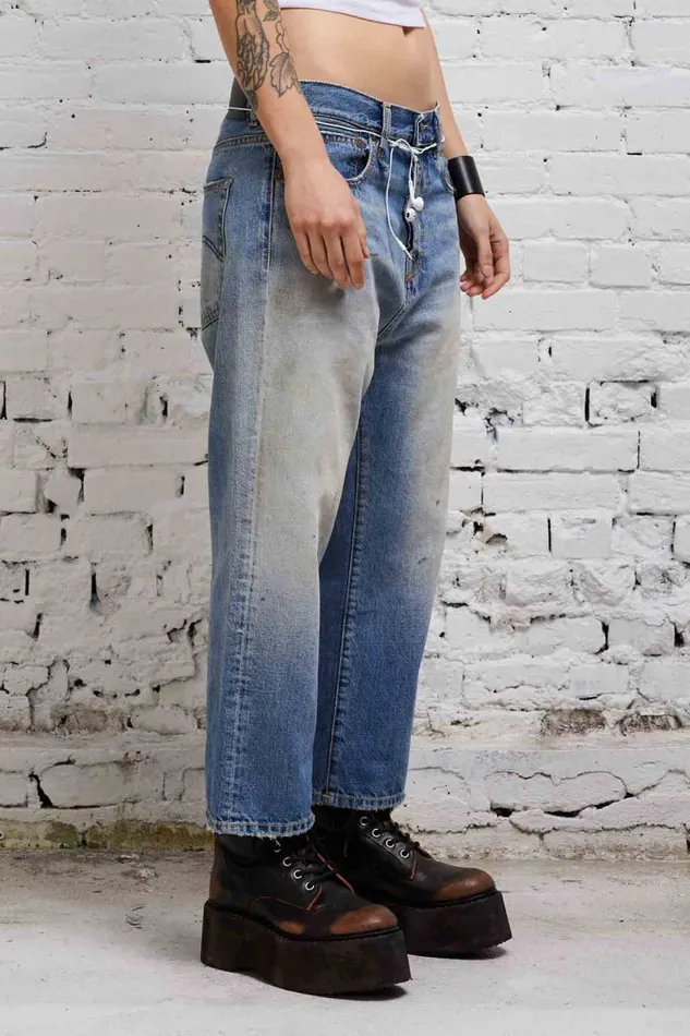 R13 Drop Women TAILORED DROP 8211 TURNER BLUE
