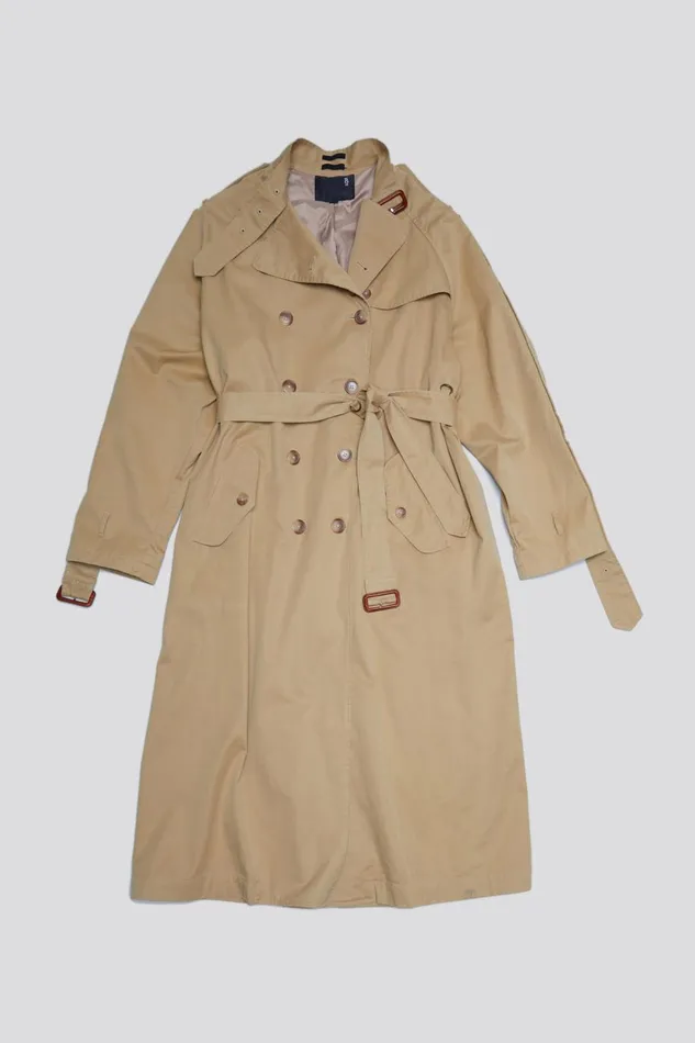 R13 Jackets and Coats Women OVERSIZED DECONSTRUCTED TRENCH COAT 8211 KHAKI