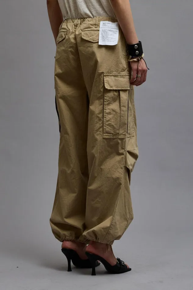 R13 Pants and Shorts Women BALLOON ARMY PANT 8211 KHAKI