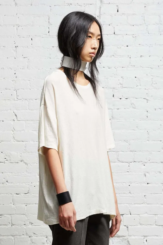 R13 Sale Women BOXY T 8211 ECRU