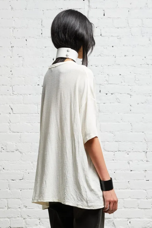 R13 Sale Women BOXY T 8211 ECRU
