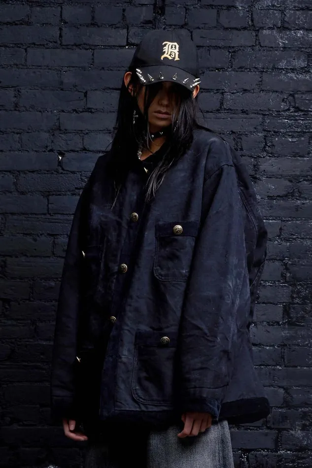 R13 Sale Women CORD TRIMMED CHORE JACKET