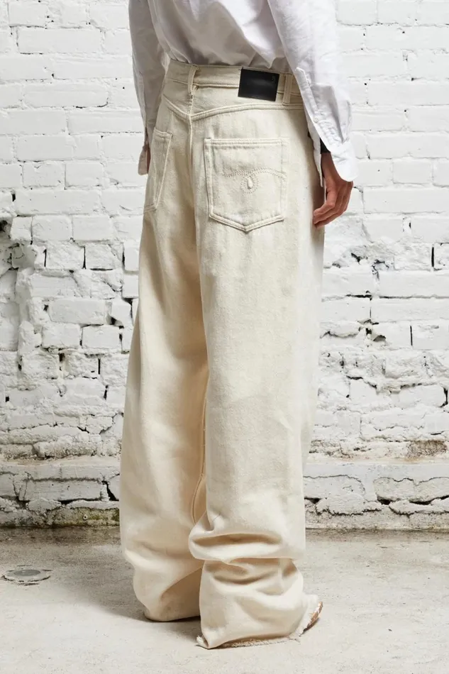 R13 Sale Women D039ARCY LOOSE JEAN 8211 KOZE ECRU