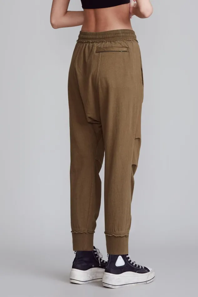 R13 Sale Women HAREM SWEATPANT 8211 OLIVE