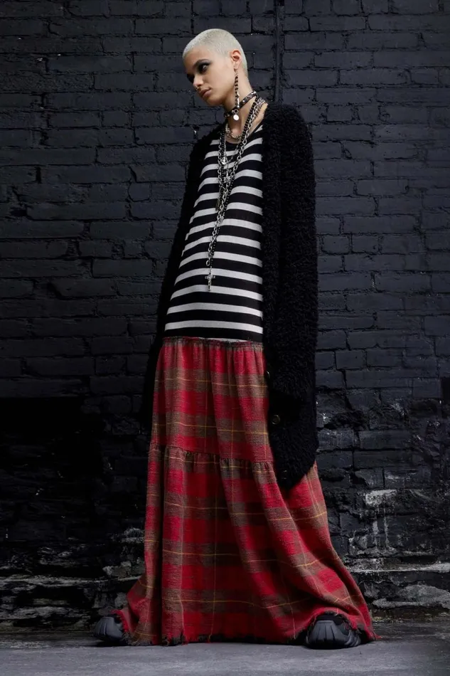 R13 Sale Women STRIPE COMBO DRESS