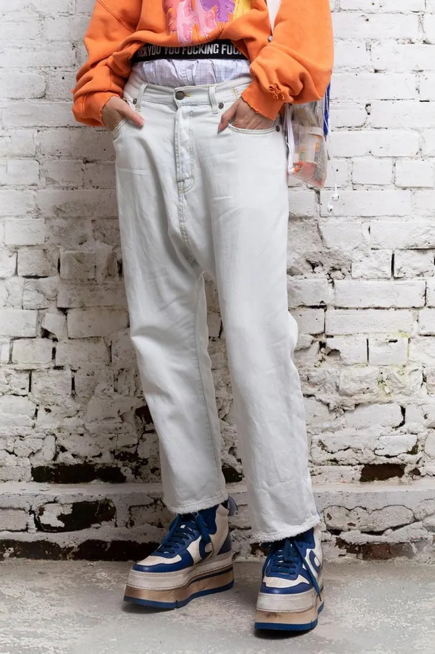 R13 Sale Women Tailored Drop 8211 Kinney Indigo Denim