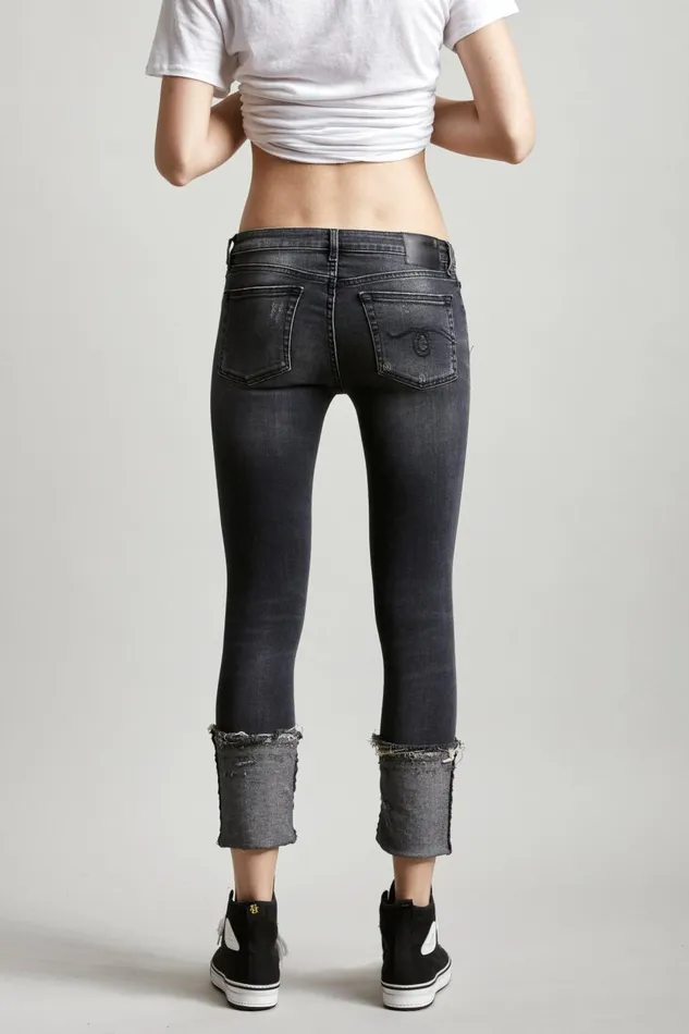 R13 Skinny Women KATE SKINNY WITH CUFF 8211 ORION