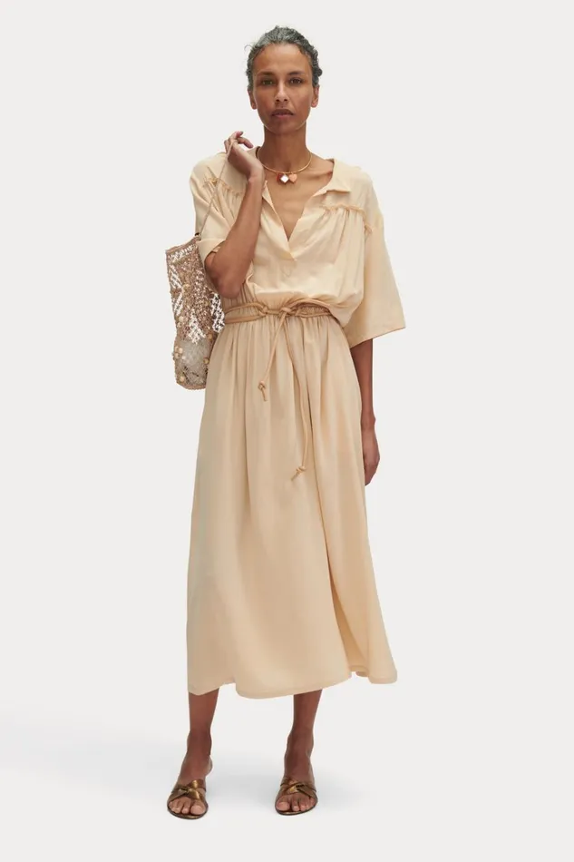 Rachel Comey Belts Women Skinny Tubular Tie Belt Nude Rachel Comey Belts Women Skinny Tubular Tie Belt Nude