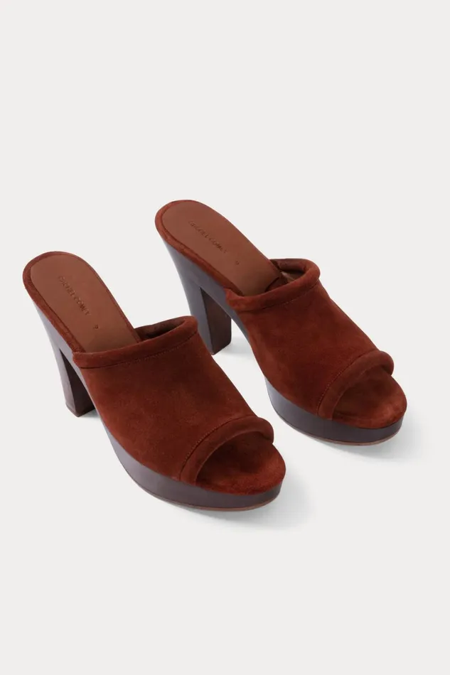 Rachel Comey Clogs Women Faustine Pump Clog Whisky
