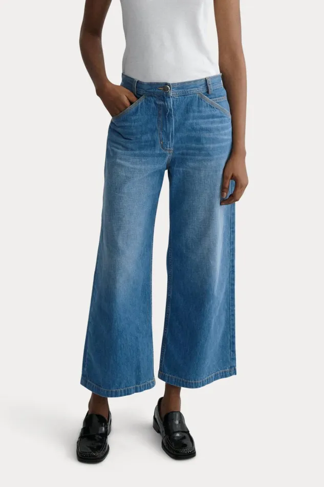 Rachel Comey Denim Shop Women Dero Pant Indigo Rachel Comey Denim Shop Women Dero Pant Indigo