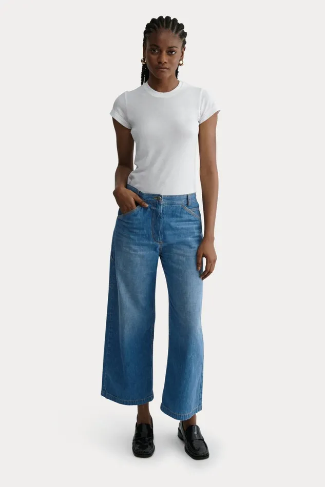 Rachel Comey Denim Shop Women Dero Pant Indigo Rachel Comey Denim Shop Women Dero Pant Indigo