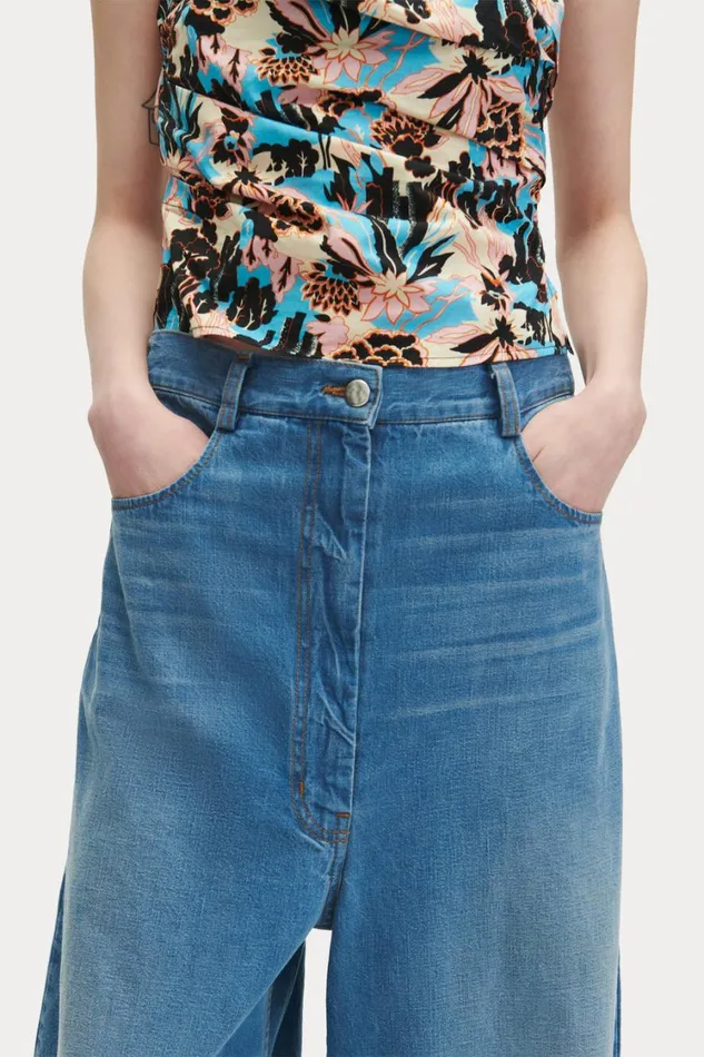 Rachel Comey Denim Shop Women Dero Pant Indigo Rachel Comey Denim Shop Women Dero Pant Indigo