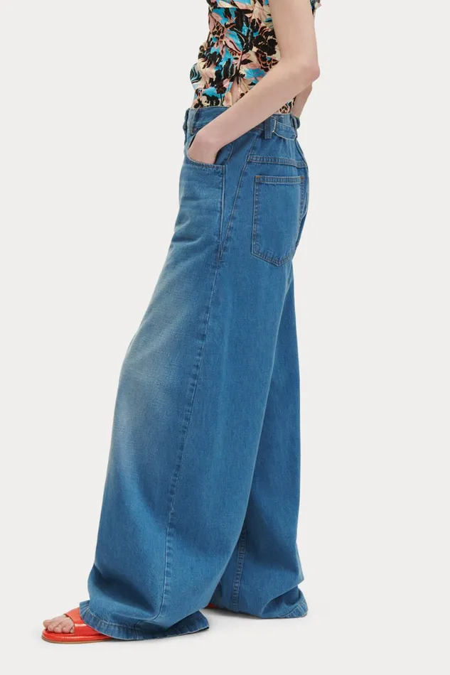 Rachel Comey Denim Shop Women Dero Pant Indigo Rachel Comey Denim Shop Women Dero Pant Indigo