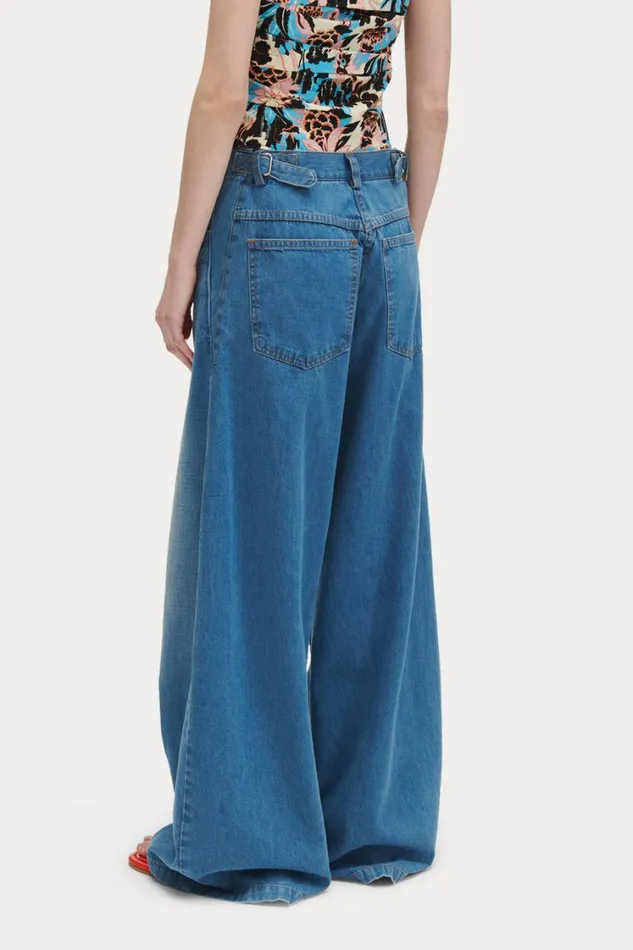 Rachel Comey Denim Shop Women Dero Pant Indigo Rachel Comey Denim Shop Women Dero Pant Indigo