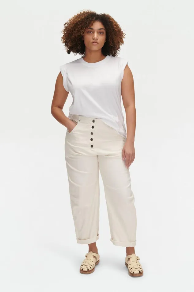 Rachel Comey Denim Shop Women Elkin Pant White Rachel Comey Denim Shop Women Elkin Pant White