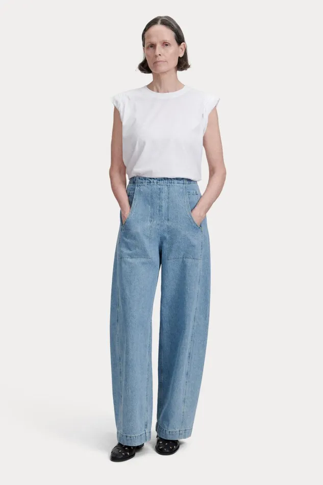 Rachel Comey Denim Shop Women Tany Pant Celeste Rachel Comey Denim Shop Women Tany Pant Celeste
