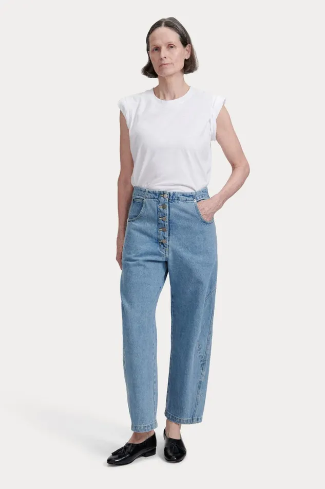 Rachel Comey Denim Shop Women Tany Pant Celeste Rachel Comey Denim Shop Women Tany Pant Celeste