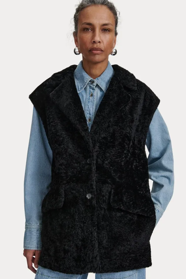 Rachel Comey Jackets Outerwear Women Elias Vest Olive Rachel Comey Jackets Outerwear Women Elias Vest Olive