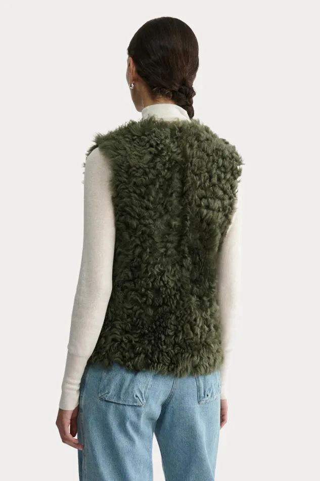 Rachel Comey Jackets Outerwear Women Elias Vest Olive Rachel Comey Jackets Outerwear Women Elias Vest Olive