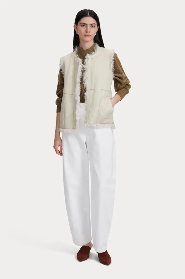 Rachel Comey Jackets Outerwear Women Elias Vest Olive Rachel Comey Jackets Outerwear Women Elias Vest Olive