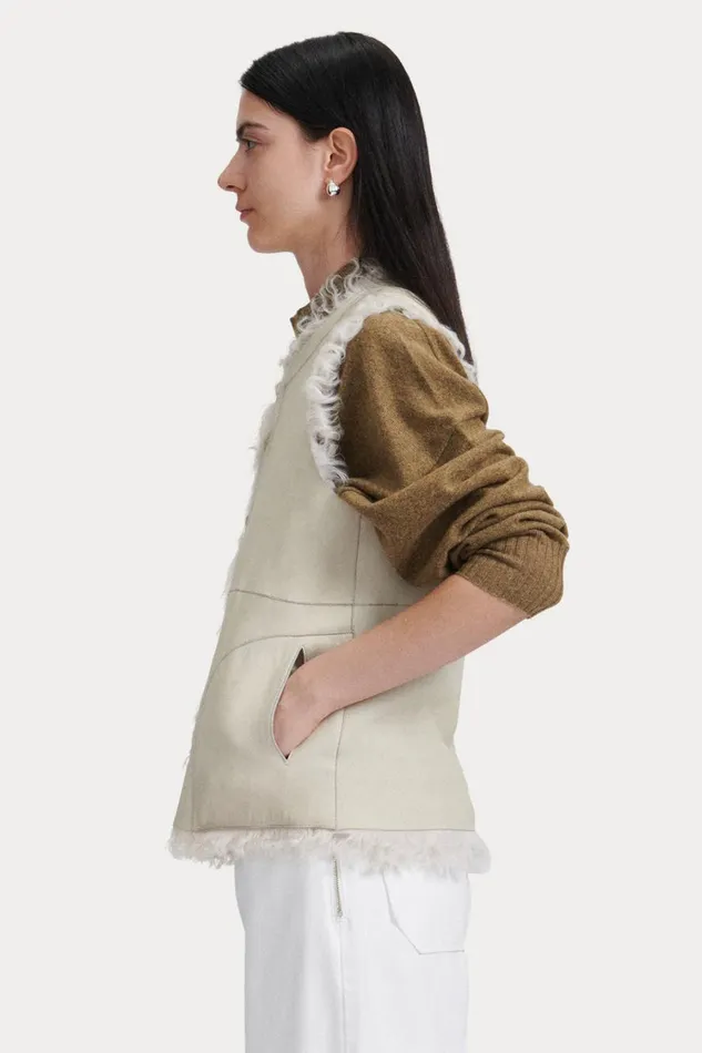 Rachel Comey Jackets Outerwear Women Elias Vest Olive Rachel Comey Jackets Outerwear Women Elias Vest Olive