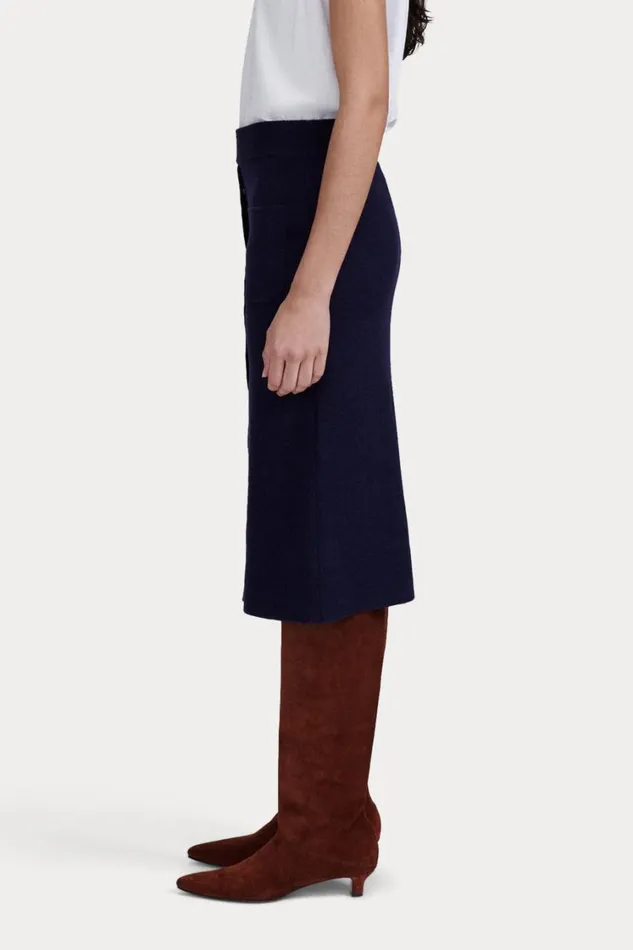 Rachel Comey Knits Women Bing Skirt Navy Rachel Comey Knits Women Bing Skirt Navy