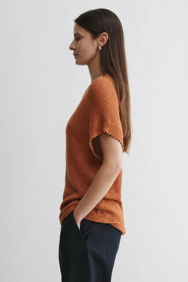 Rachel Comey Knits Women Julie Top Neon Pink Rachel Comey Knits Women Julie Top Neon Pink