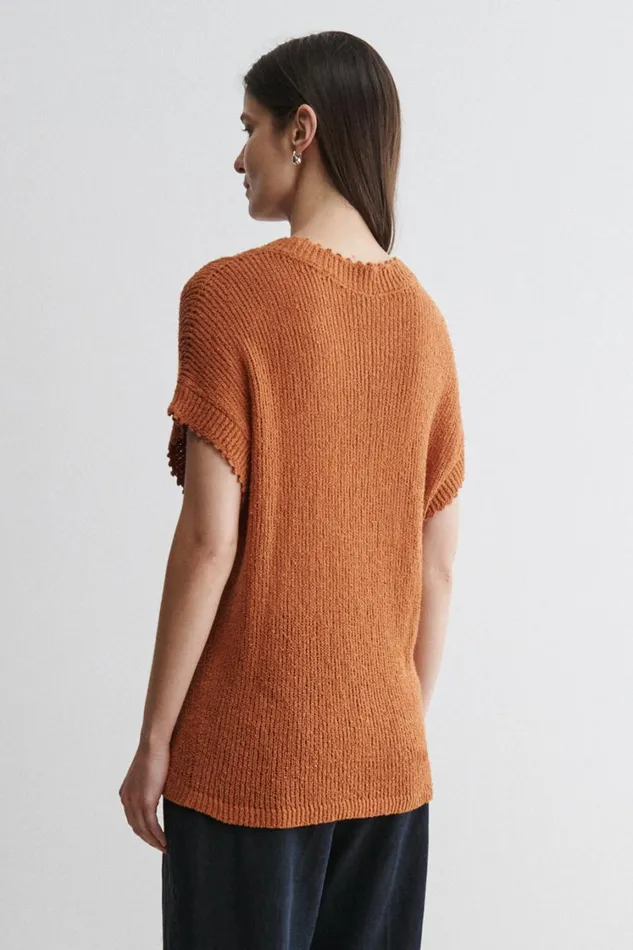 Rachel Comey Knits Women Julie Top Neon Pink Rachel Comey Knits Women Julie Top Neon Pink
