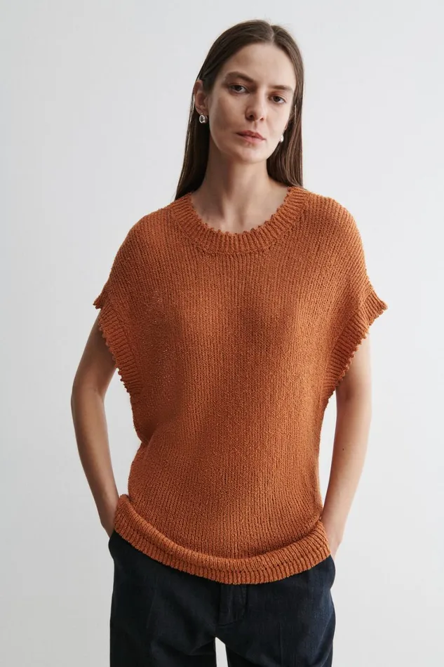 Rachel Comey Knits Women Julie Top Neon Pink Rachel Comey Knits Women Julie Top Neon Pink