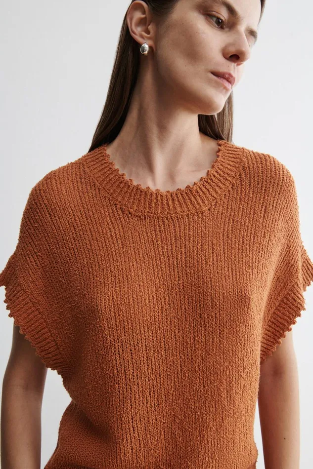 Rachel Comey Knits Women Julie Top Neon Pink Rachel Comey Knits Women Julie Top Neon Pink