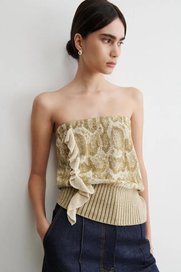 Rachel Comey Knits Women Manna Long Sleeve Cream Rachel Comey Knits Women Manna Long Sleeve Cream