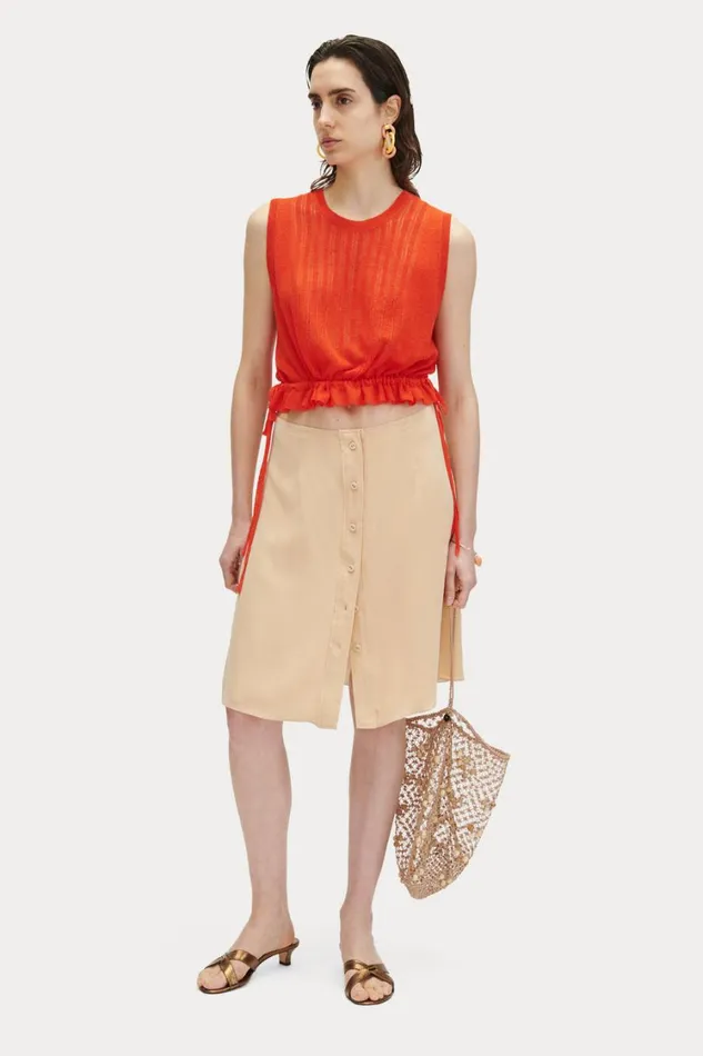 Rachel Comey Knits Women Zuri Top Camel Rachel Comey Knits Women Zuri Top Camel
