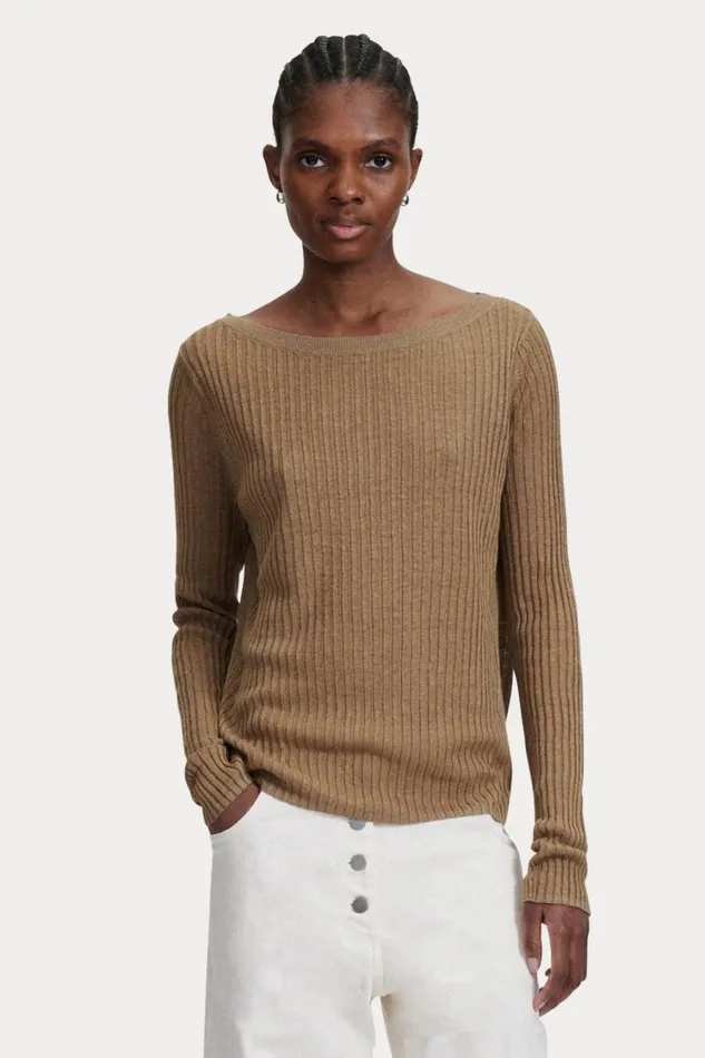Rachel Comey Knits Women Zuri Top Camel Rachel Comey Knits Women Zuri Top Camel