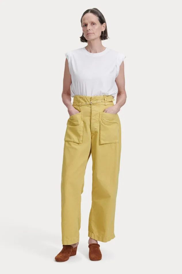 Rachel Comey Pants Women Amson Pant Citron Rachel Comey Pants Women Amson Pant Citron