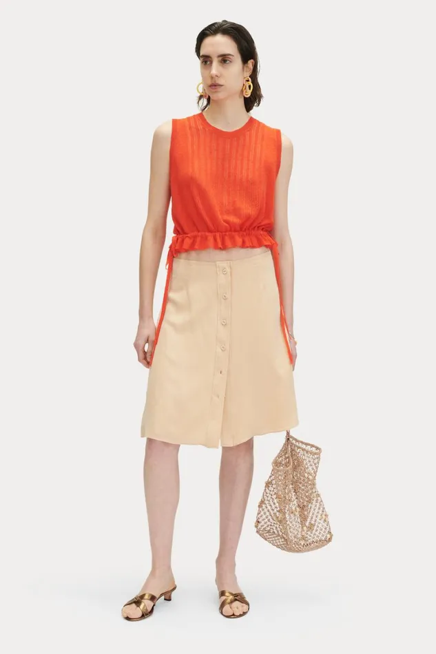 Rachel Comey Skirts Shorts Women Colonna Skirt Light Peach Rachel Comey Skirts Shorts Women Colonna Skirt Light Peach