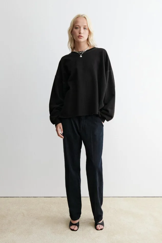 Rachel Comey Tshirts Sweatshirts Women Fonder Sweatshirt Charcoal
